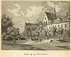Zamek w Raciborzu - Litografia z dzieła 'Schlessien' Franza Schrollera z 1885 roku