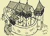 Zamek w Rembowie - Rekonstrukcja zamku w Rembowie według Romana Mirowskiego