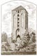 Zamek w Rogóźnie - Wieża podzamcza zamku w Rogóźnie Pomorskim, 'Die Bau- und Kunstdenkmäler des Kreises Graudenz', 1894