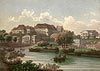 Zamek w Siedlisku - Litografia z połowy XIX wieku z teki Alberta Dunckera