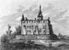Zamek w Siewierzu - Drzeworyt, Tygodnik Illustrowany 1859 ze zbiorów Biblioteki Instytutu Badań Literackich PAN