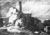 Zamek w Smoleniu - Zamek według A.Schouppégo, 'Kłosy' 1867 nr 100