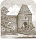 Zamek w Toruniu - Gdanisko zamku w Toruniu, 'Die Bau- und Kunstdenkmäler des Kreises Thorn', 1889