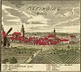 Zamek w Twardogórze - Twardogóra w 1738 roku, Friedrich Bernhard Werner