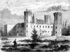 Zamek w Wyszynie - Drzeworyt, Tygodnik Illustrowany 1860 ze zbiorów Biblioteki Instytutu Badań Literackich PAN