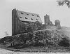 Zamek w Radzyniu Chełmińskim - Zamek w Radzyniuna zdjęciu z okresu międzywojennego