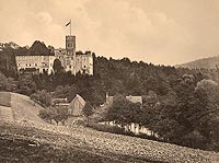 Zamek w Ratnie Dolnym - Robert Weber, Schlesische Schlosser, 1909