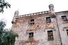 Zamek w Rynie - Szczyty w południowym narożniku, fot. ZeroJeden, VI 2002