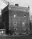 Zamek w Rzemieniu - Wieża w Rzemieniu na zdjęciu z okresu międzywojennego