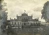 Zamek w Sancygniowie - Zespół dworski na fotografii z lat 1901-1918