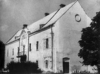 Zamek Krlewski w Sanoku - Zamek Krlewski w Sanoku na zdjciu z lat 1930-39