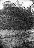 Zamek w Skarszewach - Zamek w Skarszewach na zdjęciu z lat 1918-39