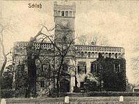 Zamek w Smolcu - Zamek w Smolcu na zdjciu z lat 1905-16