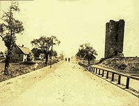 Stopie - Zamek w Stopiu na zdjciu z lat 1914-15