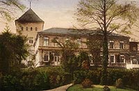 Zamek w Sulechowie - Zamek w Sulechowie na zdjęciu z lat 1905-25
