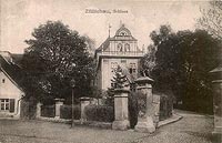Zamek w Sulechowie - Zamek w Sulechowie na zdjciu z 1908 roku