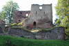 Zamek w Świeciu - Widok z północnego odcinka fosy, fot. ZeroJeden, V 2005