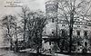 Świerklaniec - Stary zamek w Świerklańcu na pocztówce z okresu międzywojennego