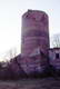 Zamek w Swobnicy - Widok na wieżą zamkową od strony dziedzińca, fot. ZeroJeden, III 2002