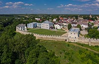 Zamek w Szydłowie - zdjęcie lotnicze, fot. ZeroJeden, VII 2020