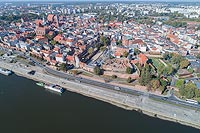 Toruń - Zdjęcie lotnicze, fot. ZeroJeden, X 2018