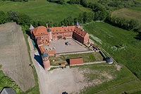 Zamek w Tykocinie - Zdjęcie z lotu ptaka, fot. ZeroJeden, VI 2019