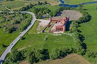 Zamek w Tykocinie - Zdjęcie z lotu ptaka, fot. ZeroJeden, VI 2019