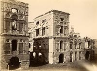 Zamek Krzytopr w Ujedzie - Zamek Krzytopr na zdjciu z 1891 roku