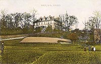 Zamek w Ujeździe - Zamek w Ujeździe na zdjęciu z lat 1900-10