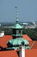 Zamek Królewski w Warszawie - Widok od południowego-zachodu na szczyt wieży z klatką schodową, fot. ZeroJeden, X 2005