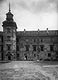 Zamek Królewski w Warszawie - Dziedziniec zamkowy na zdjęciu sprzed 1926 roku