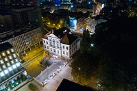 Zamek Ostrogskich w Warszawie - Zdjęcie z lotu ptaka, fot. ZeroJeden IX 2018