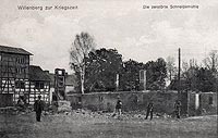 Wielbark - Zamek w Wielbarku na zdjciu z 1915 roku
