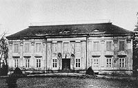 Zamek w Wierzbicach - Zamek w Wierzbicach na zdjciu z lat 1935-39