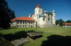 Zamek w Wiśniczu Nowym - Widok na zamek ze wschodniego bastionu, fot. ZeroJeden, VI 2006