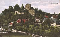 Zamek Wle - Zamek Wle na zdjciu z lat 1905-15