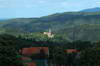 Zamek Grodno w Zagórzu Śląskim - Widok od południowego-zachodu, fot. ZeroJeden, VI 2007