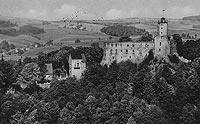 Zagórze Śląskie - Zamek Grodno w okresie międzywojennym