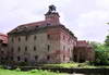 Zamek w Żarach - Widok od północy, fot. ZeroJeden, V 2004