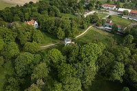 Zamek w Zawadzie - Zdjęcie lotnicze, fot. ZeroJeden, V 2023