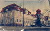 Zamek w Żmigrodzie - Zamek na widokówce z 1920 roku