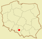 Lokalizacja zamku na mapie Polski