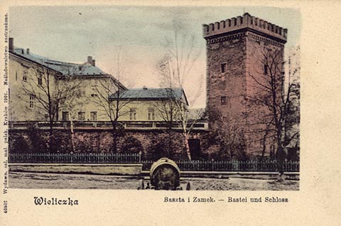 Zamek upny w Wieliczce