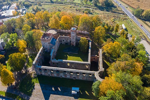Zamek w Zbkowicach lskich